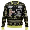 Woman Yelling At Cat Meme Ugly Christmas Sweater - Image 1