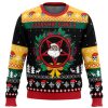 Worship Santa Ugly Christmas Sweater - Image 1