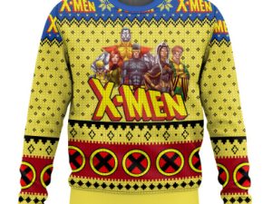 X Men Classsic Ugly Christmas Sweater - Image 1