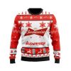 Xmas Budweiser Ugly Christmas Sweater - Image 1