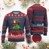 Xmas Football Ugly Christmas Sweater Santa Reindeer Football Match - Image 1