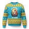 Xmas In Hawaii Ugly Christmas Sweater Ho Ho Hold My Beer Cool Santa Sunglass - Image 1
