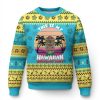 Xmas In Hawaii Ugly Christmas Sweater This Is My Hawaiian Tiki Retro Tropical Vibe - Image 1