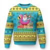 Xmas In Hawaii Ugly Christmas Sweater Tropical Beach Santa - Image 1