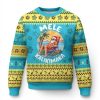 Xmas In Hawaii Ugly Christmas Sweater Tropical Sunbath Santa - Image 1