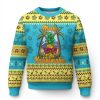 Xmas In Hawaii Ugly Christmas Sweater Xmas Light Pineapple - Image 1
