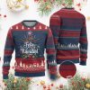 Xmas In Mexico Ugly Christmas Sweater Feliz Navidad Pinata Star Xmas Tree - Image 1