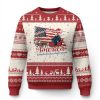 Xmas T Ugly Christmas Sweater Believe In The Magic Of America Make Christmas Great Again - Image 1