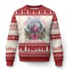 Xmas T Ugly Christmas Sweater Ill Be Home For Christmas Coquette - Image 1