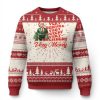 Xmas T Ugly Christmas Sweater Very Demure Very Cutesy Very Very Merry - Image 1