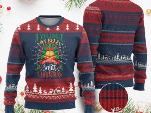 Xmas Ugly Christmas Sweater If You Jingle My Bells Ill Give You A White Christmas - Image 1