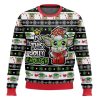 Yoda Ugly Christmas Sweater - Image 1