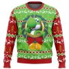 Yoshi Mario Bros Ugly Christmas Sweater - Image 1