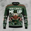 You Crack Me Up Nutcracker D0710 Ugly Christmas Sweater - Image 1