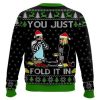 You Just Fold It In Christmas Ugly Christmas Sweater - Image 2
