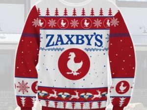 Zaxbys Ugly Christmas Sweater - Image 1