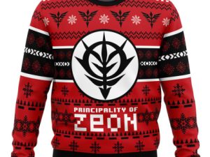 Zeon The Gundam Ugly Christmas Sweater - Image 1