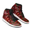 Freddy Krueger Costume Shoes Freddy Krueger AJ1 High Sneakers Shoes For Men And Women - Image 3