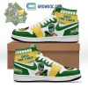 Green Ranger Dragon Shield Mighty Morphin Cosplay Power Rangers AJ1 High Sneakers Shoes For Men And Women - Image 1