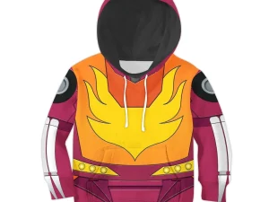 Hot Rodimus Kid Costume Cosplay Hoodie Sweatshirt T-Shirt 1 - Image 1