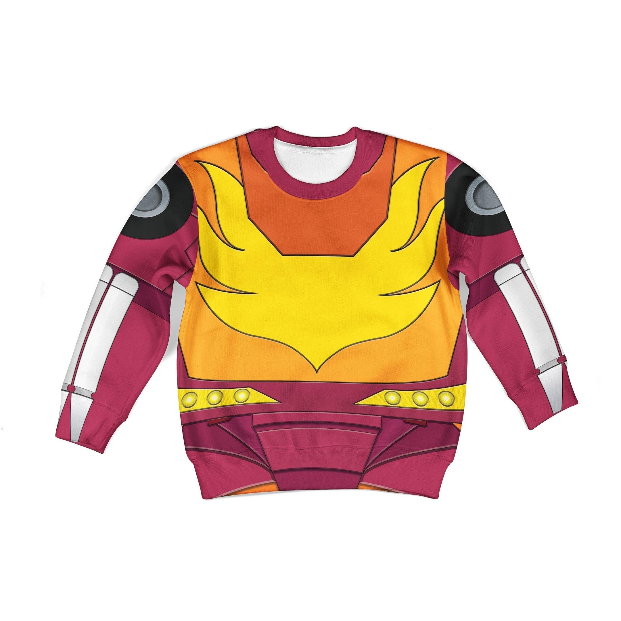 hot rodimus kid costume cosplay hoodie sweatshirt t shirt 2 1 Hot Rodimus Kid Costume Cosplay Hoodie Sweatshirt T-Shirt 2 - Image 1