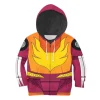 Hot Rodimus Kid Costume Cosplay Hoodie Sweatshirt T-Shirt 4 - Image 1