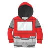 Iron Hide Kid Costume Cosplay Hoodie Sweatshirt T-Shirt 1 - Image 1