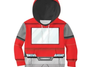 Iron Hide Kid Costume Cosplay Hoodie Sweatshirt T-Shirt 1 - Image 1