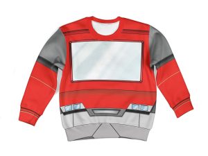 Iron Hide Kid Costume Cosplay Hoodie Sweatshirt T-Shirt 2 - Image 1