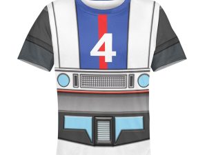 Jazz G1 Kid Costume Cosplay Hoodie Sweatshirt T-Shirt 3 - Image 1