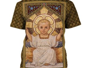 Kid Jesus T-shirt 1 - Image 1