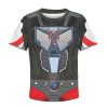 Optimus Primal Beast Wars Kid Costume Cosplay Hoodie Sweatshirt T-Shirt 3 - Image 1