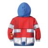 Optimus Prime Kid Costume Cosplay Hoodie Sweatshirt T-Shirt 1 - Image 2