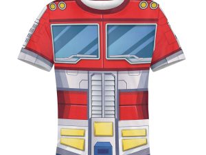 Optimus Prime Kid Costume Cosplay Hoodie Sweatshirt T-Shirt 3 - Image 1