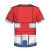 Optimus Prime Kid Costume Cosplay Hoodie Sweatshirt T-Shirt 3 - Image 2