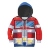 Optimus Prime Kid Costume Cosplay Hoodie Sweatshirt T-Shirt 4 - Image 1