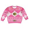 Pink Power Ranger Kid Tops 2 - Image 1