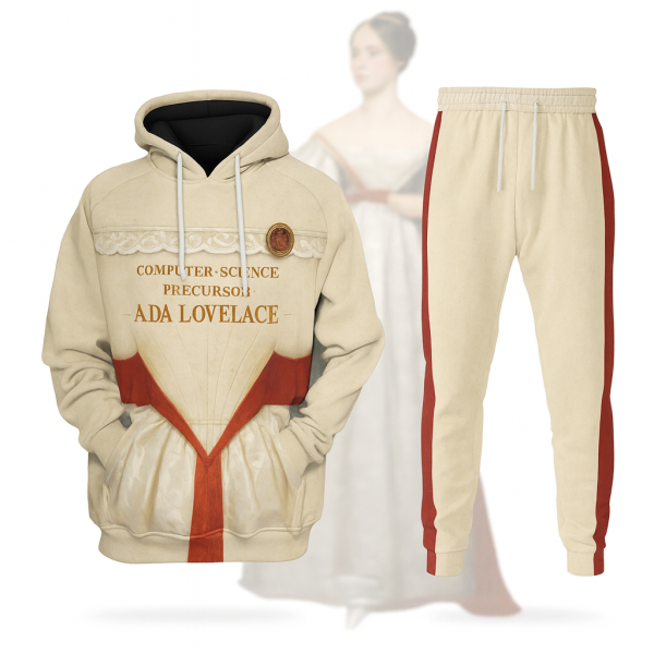 Proud Ada Lovelace - Bridge computer science precursor Costumes Track suit - Image 1