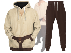 Proud American Gothic - Inspired Peasant Costumes Track suit - Image 1