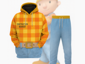 Proud Bob the Builder - Construction worker Costumes Track suit - Image 1