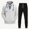 Proud Hippocrates-Inspired Doctor Costumes Track suit - Image 1