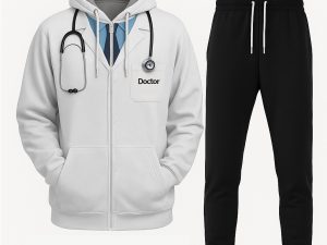 Proud Hippocrates-Inspired Doctor Costumes Track suit - Image 1
