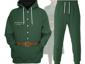 Proud Katherine Johnson - Mathematics NASA Costumes Track suit - Image 1