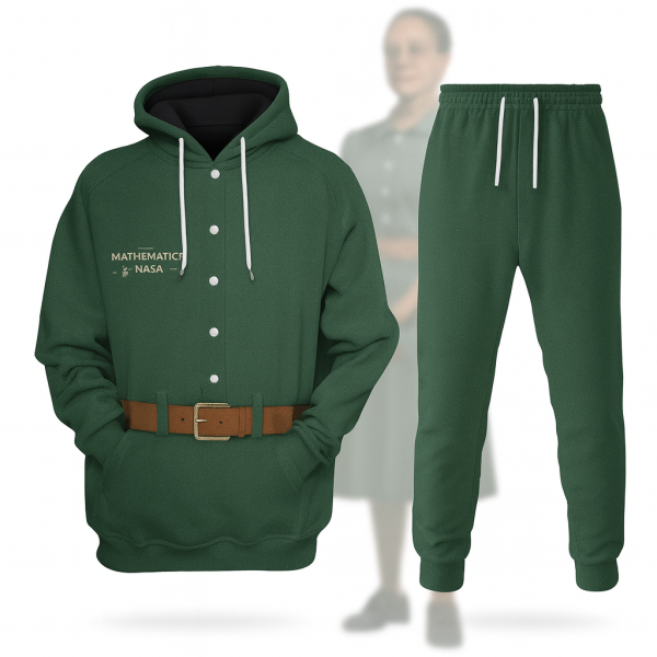 Proud Katherine Johnson - Mathematics NASA Costumes Track suit - Image 1
