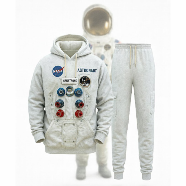 Proud Neil Armstrong - Inspired Astronaut Costumes Track suit - Image 1