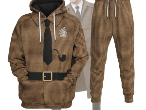Proud Sherlock Holmes-Inspired Detective Costumes Track suit - Image 1