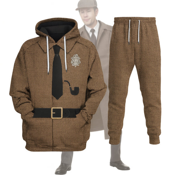 Proud Sherlock Holmes-Inspired Detective Costumes Track suit - Image 1