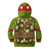 Raphael Costume Cosplay Kid Hoodie Sweatshirt T-Shirt 1 - Image 2
