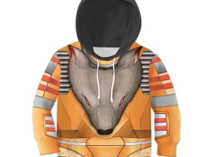 Rattrap Beast Wars Kid Costume Cosplay Hoodie Sweatshirt T-Shirt 1 - Image 1