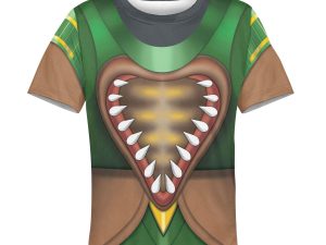 Rhinox Beast Wars Kid Costume Cosplay Hoodie Sweatshirt T-Shirt 3 - Image 1